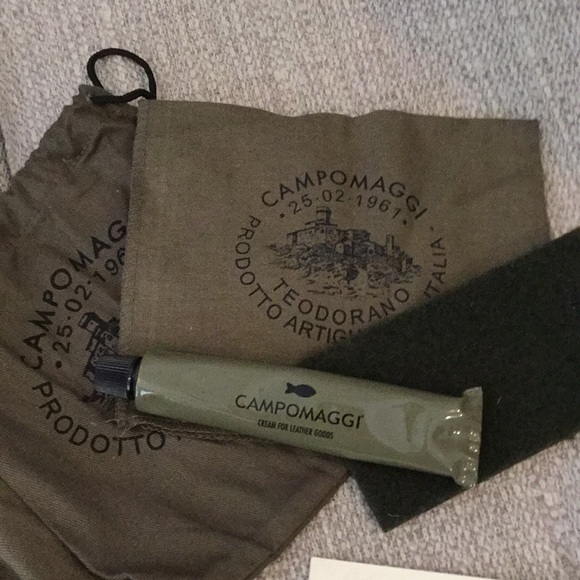 NWT Campomaggi Italian Canvas Tote - Picture 6 of 7